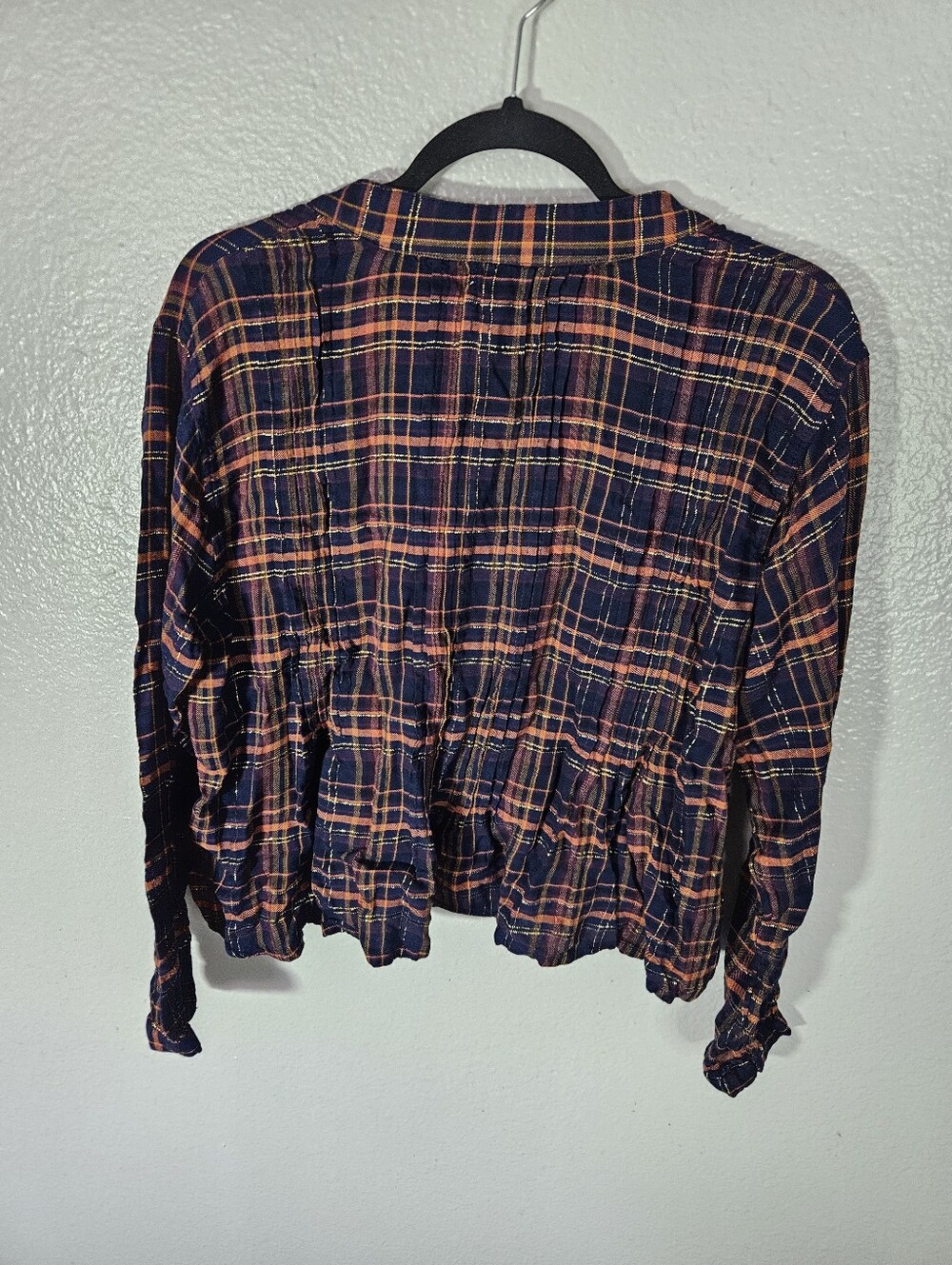 Natural Life Plaid Flannel Size M - Picture 8 of 11